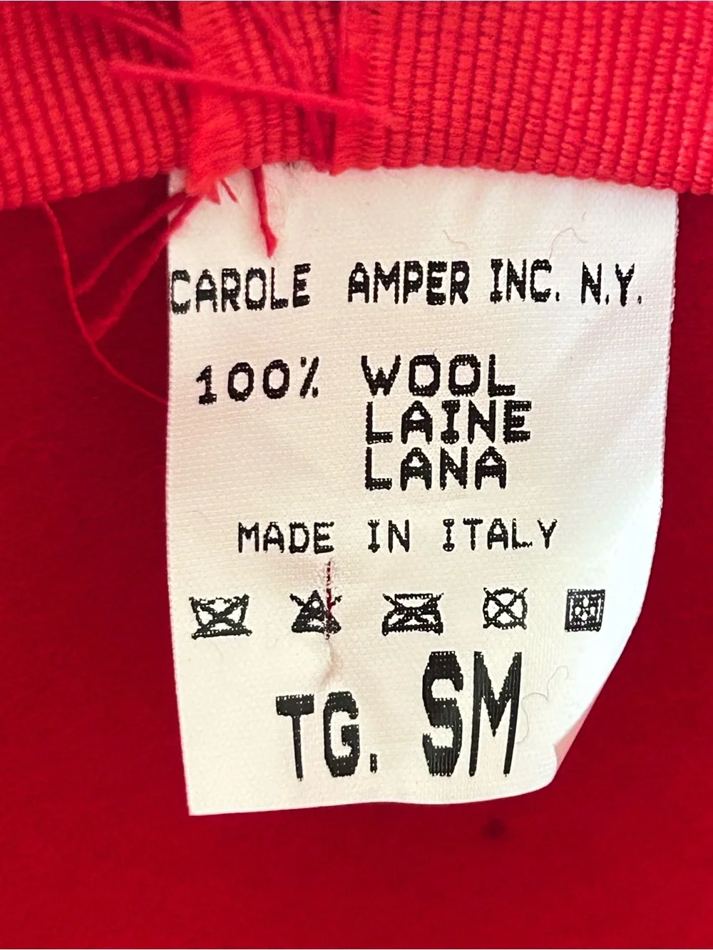 Source Unknown vintage wool